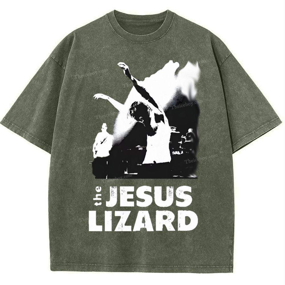 The Jesus Lizard Snowflake Vintage Washed T-Shirt