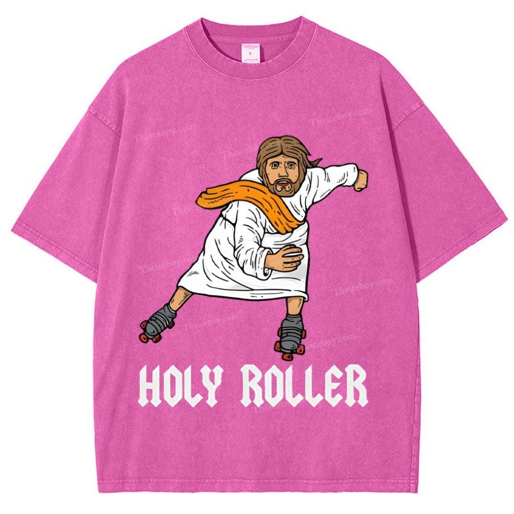 Holy Roller Snowflake Vintage Washed T-Shirt