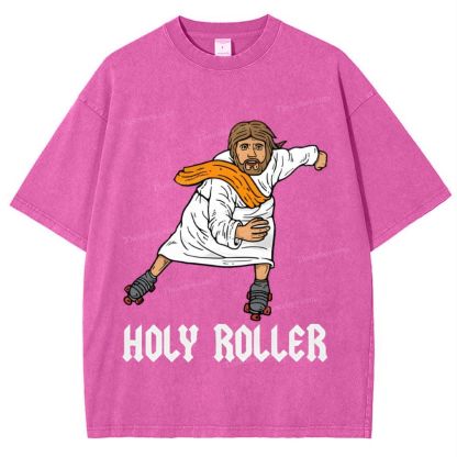 Holy Roller Snowflake Vintage Washed T-Shirt