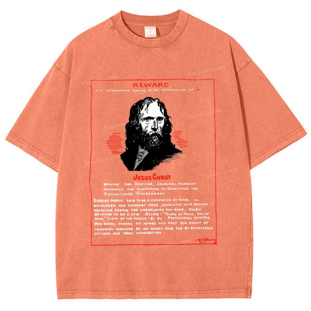 Reward for Jesus Snowflake Vintage Washed T-Shirt