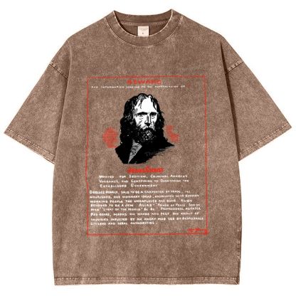 Reward for Jesus Snowflake Vintage Washed T-Shirt