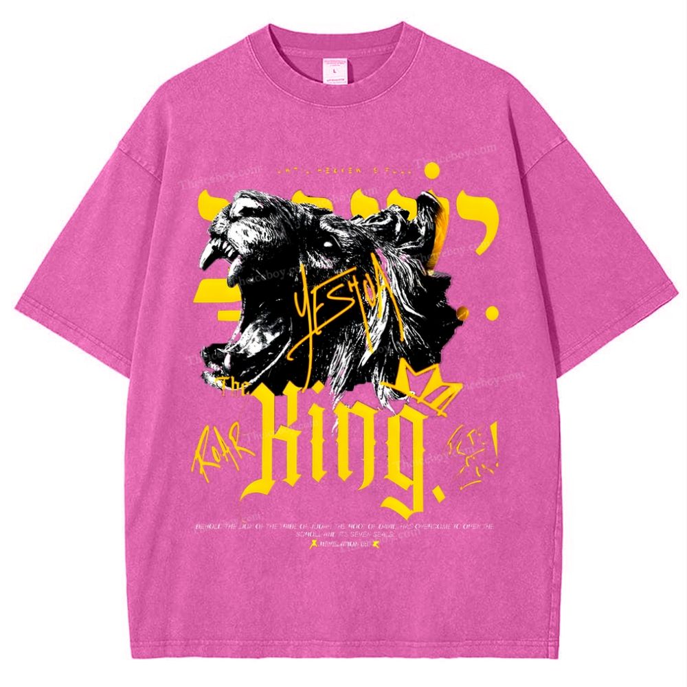 King Of Kings Snowflake Vintage Washed T-Shirt