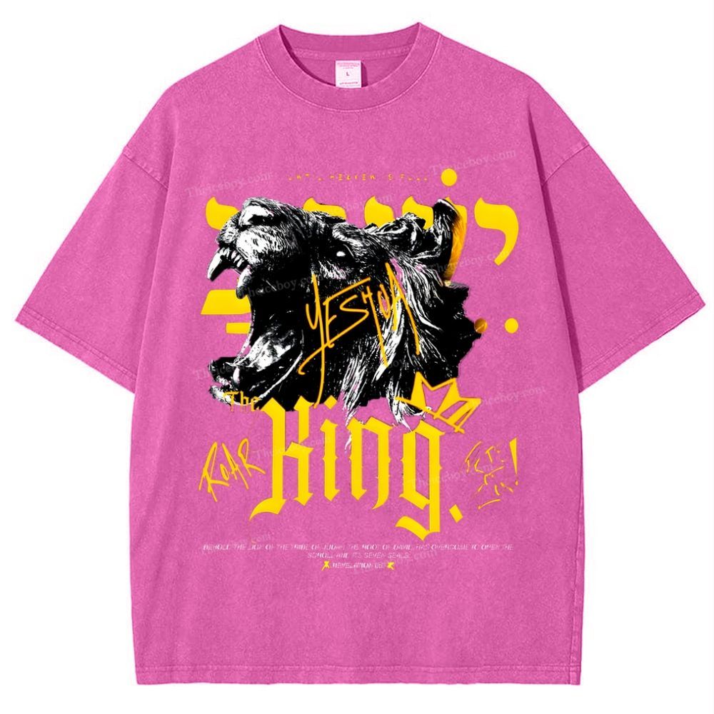 King Of Kings Snowflake Vintage Washed T-Shirt