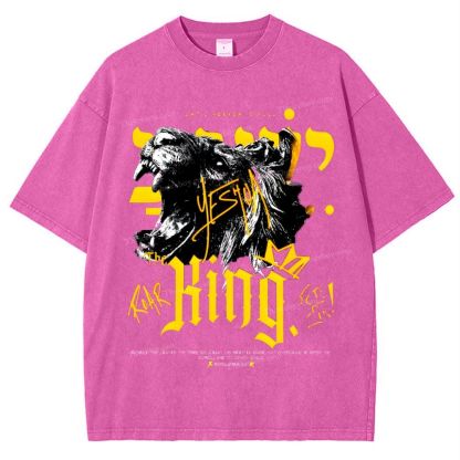 King Of Kings Snowflake Vintage Washed T-Shirt