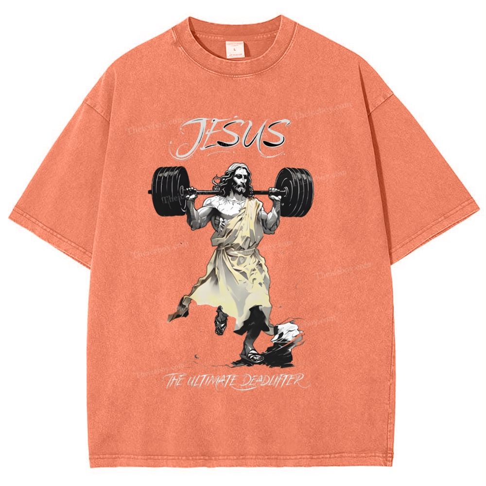 Jesus Snowflake Vintage Washed T-Shirt
