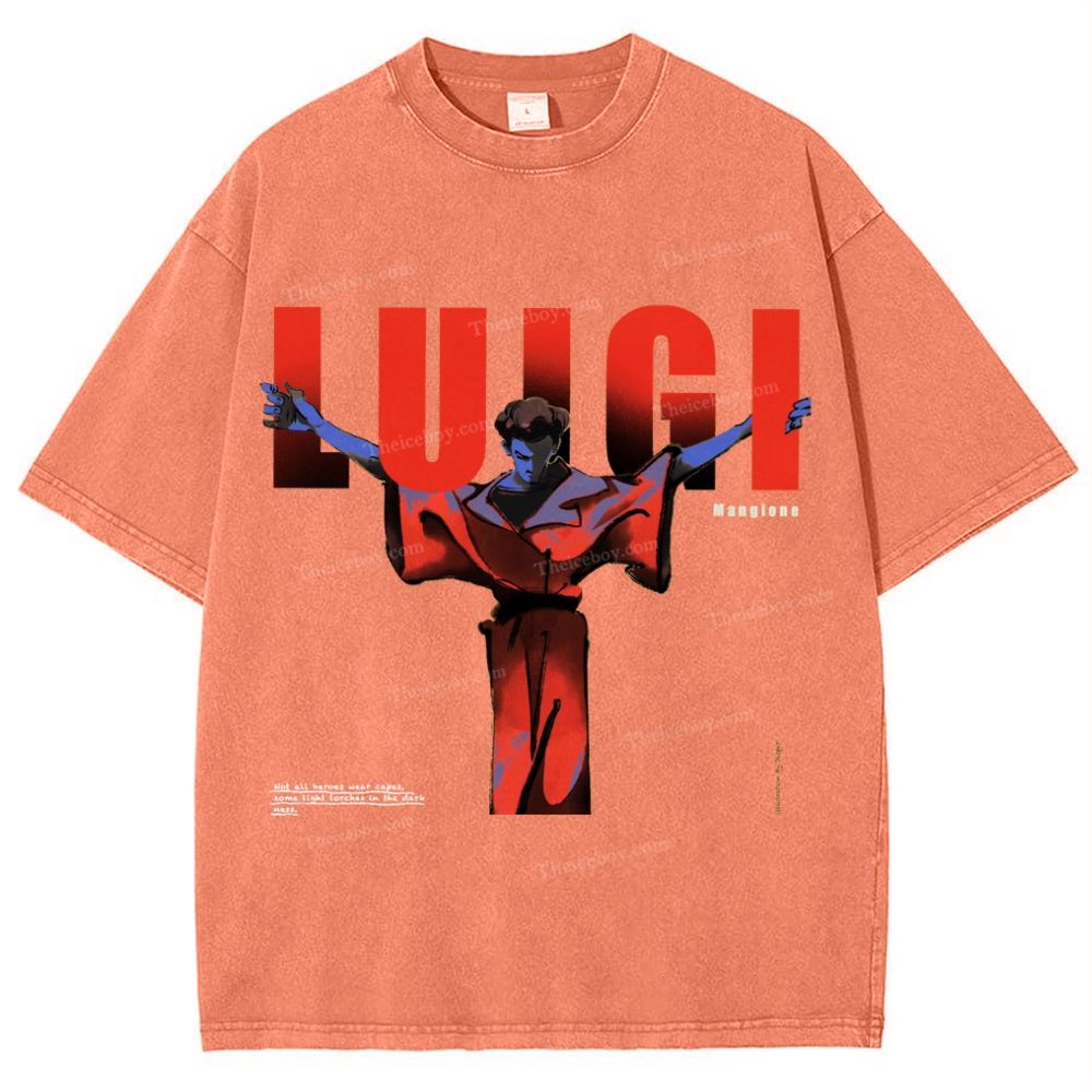 Luigi Snowflake Vintage Washed T-Shirt