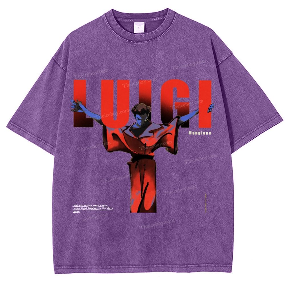 Luigi Snowflake Vintage Washed T-Shirt