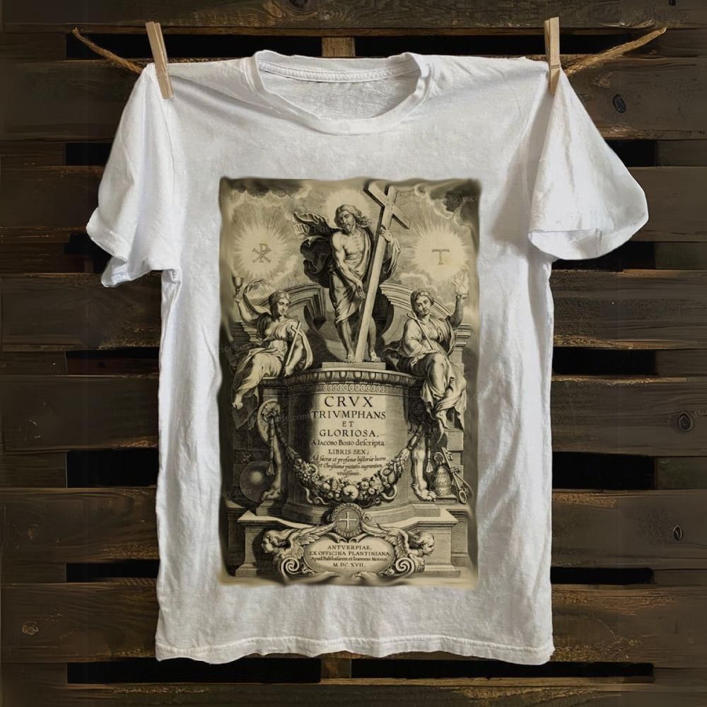 Victory Cross and Glory Cotton T-shirt