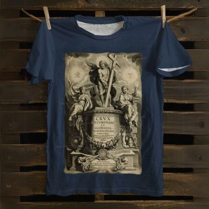 Victory Cross and Glory Cotton T-shirt