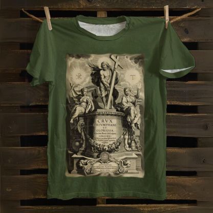 Victory Cross and Glory Cotton T-shirt