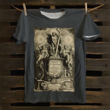 Victory Cross and Glory Cotton T-shirt