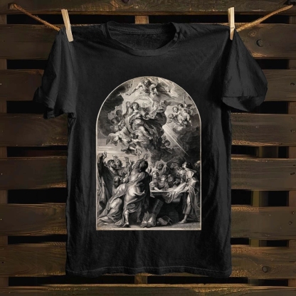 Assumption of the Virgin Mary Cotton T-shirt