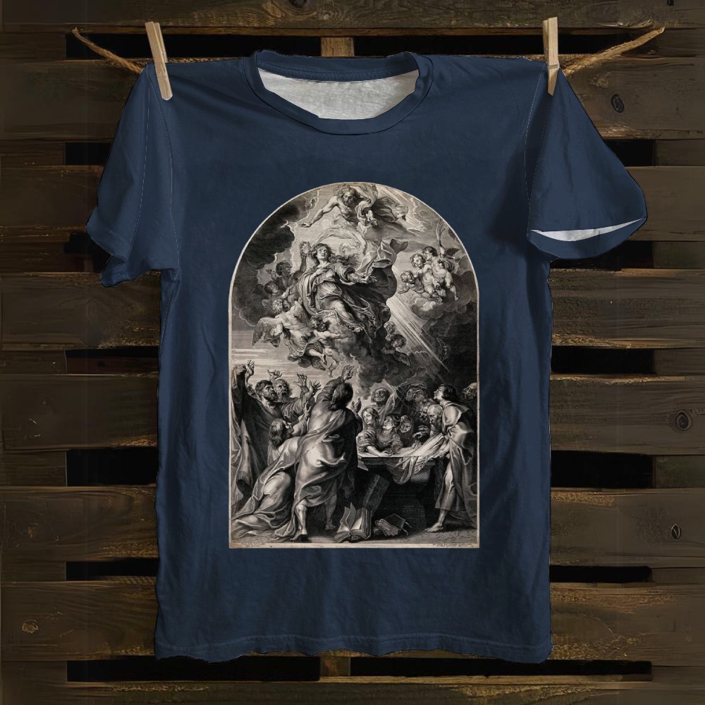 Assumption of the Virgin Mary Cotton T-shirt