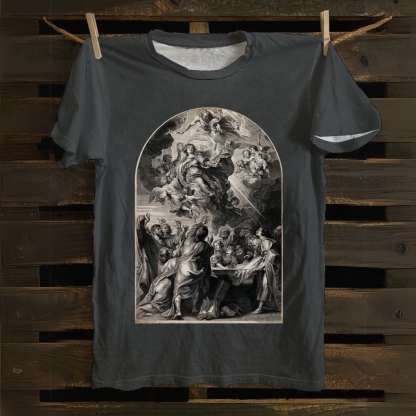 Assumption of the Virgin Mary Cotton T-shirt