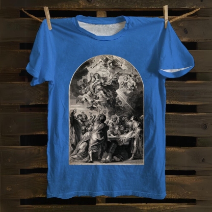 Assumption of the Virgin Mary Cotton T-shirt