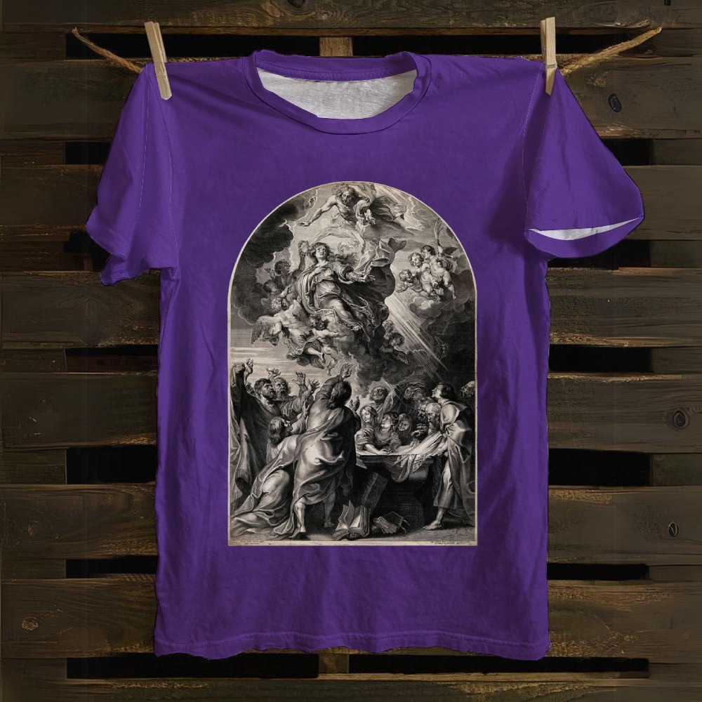 Assumption of the Virgin Mary Cotton T-shirt