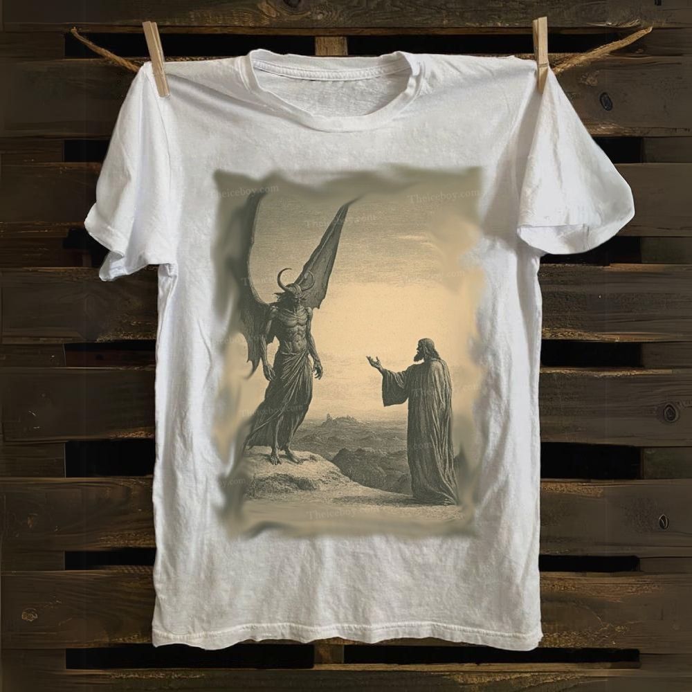 Talking With Jesus Cotton T-shirt