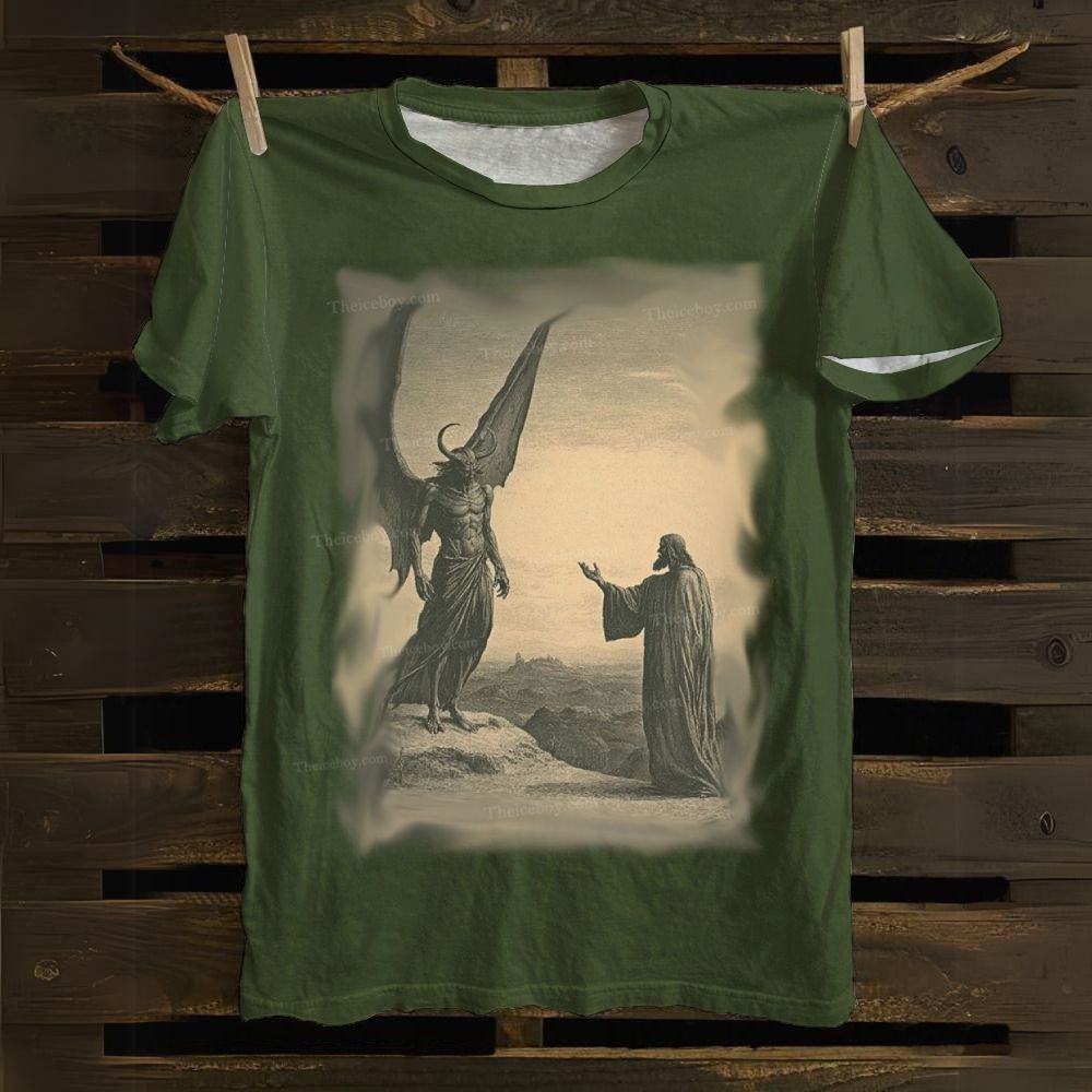 Talking With Jesus Cotton T-shirt