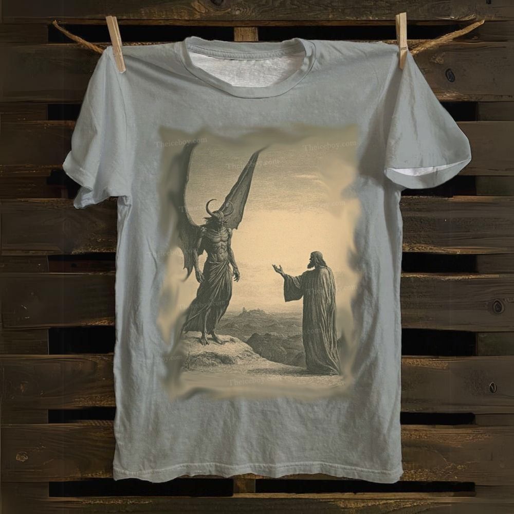 Talking With Jesus Cotton T-shirt