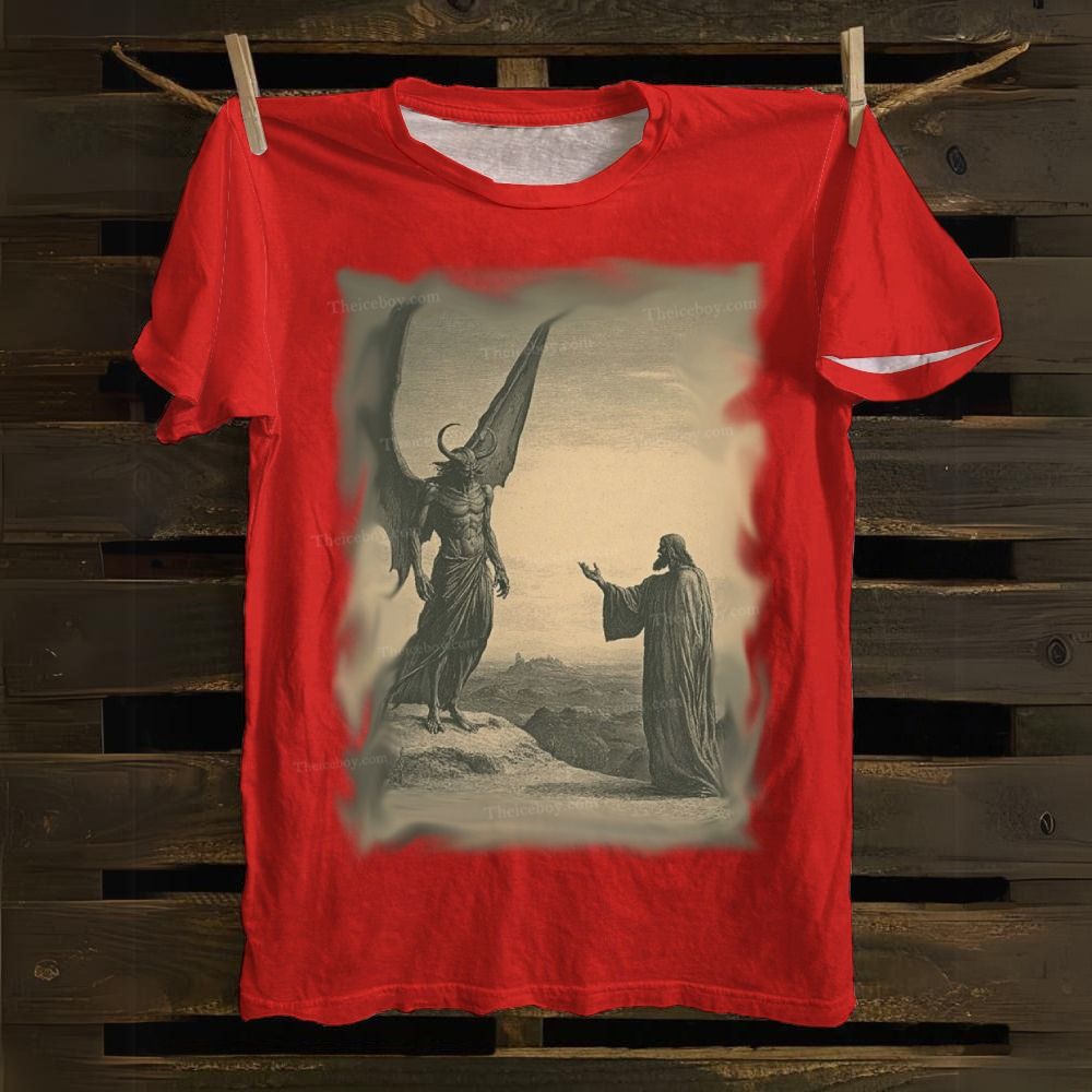 Talking With Jesus Cotton T-shirt