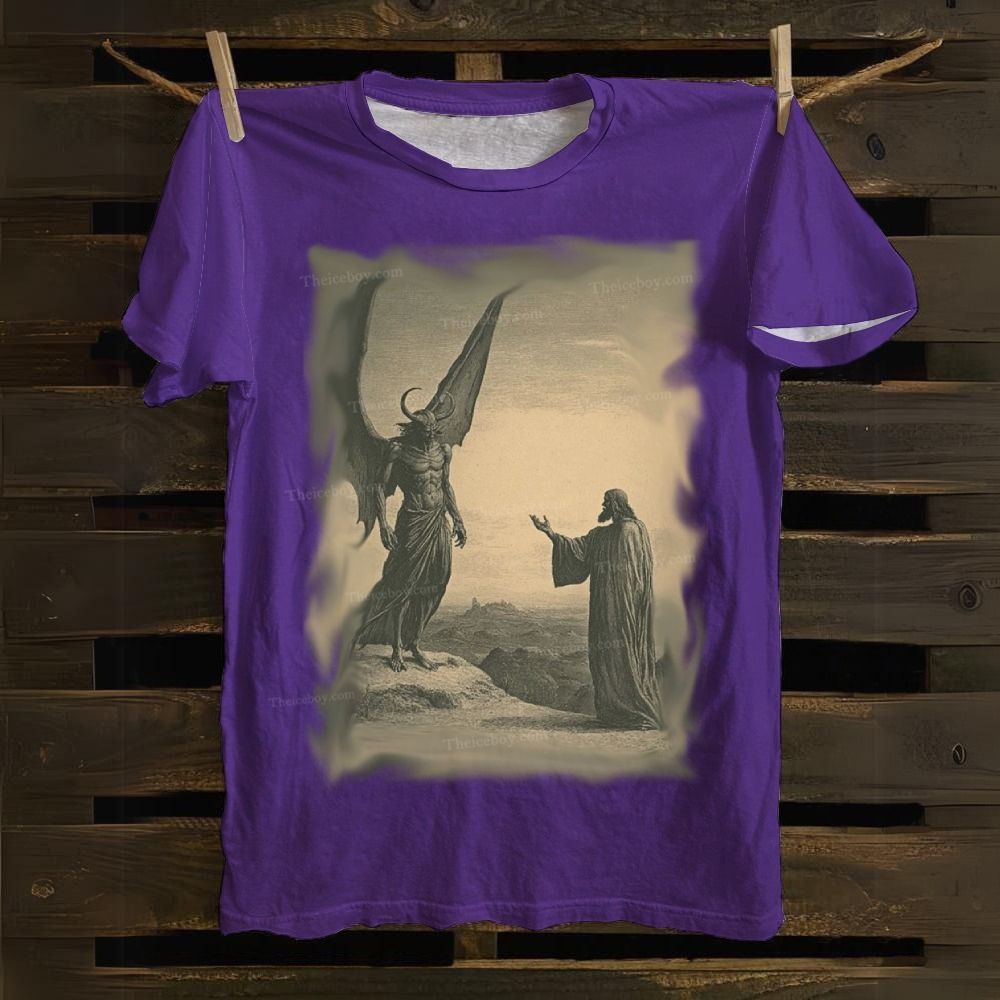 Talking With Jesus Cotton T-shirt