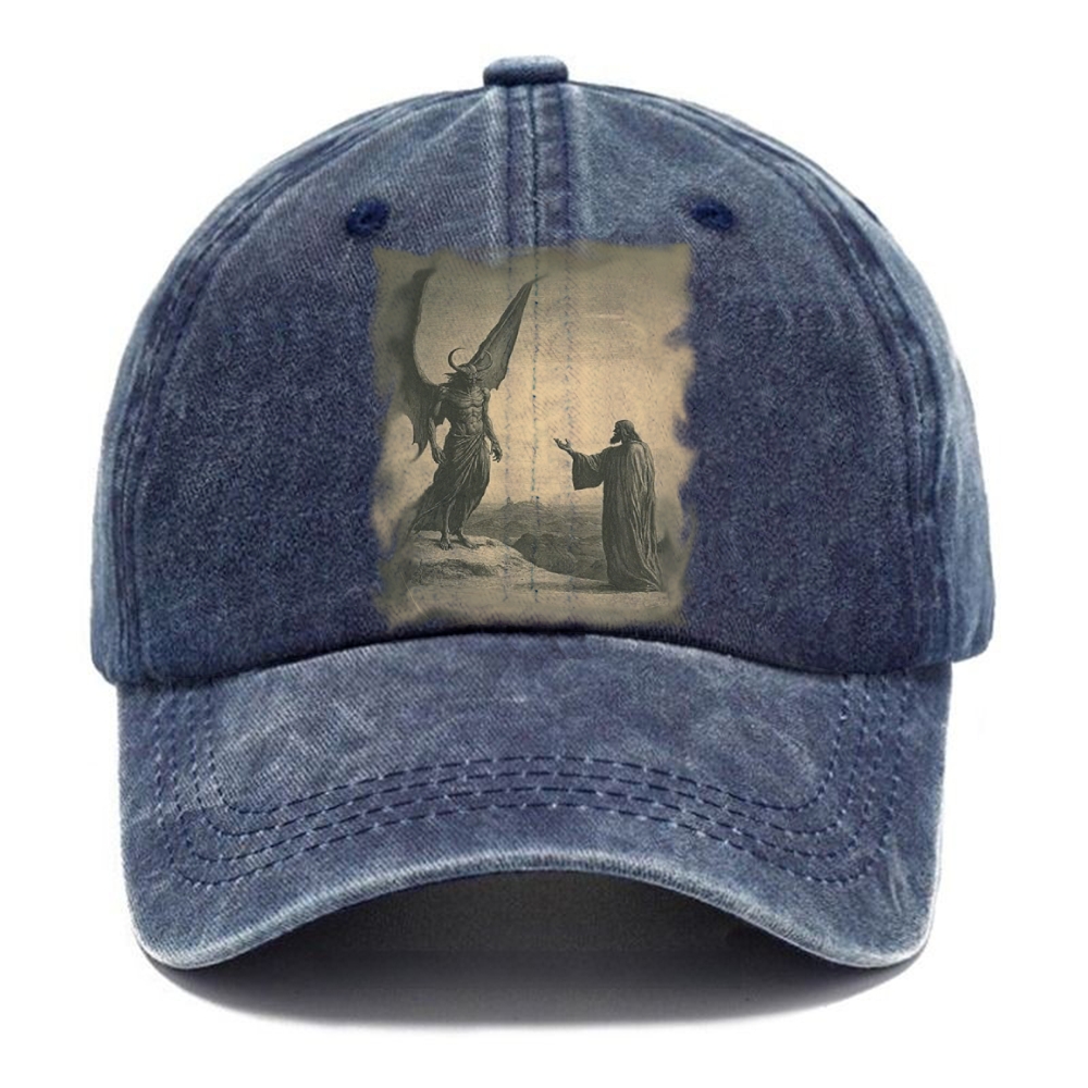 Talking With Jesus Washed Cap