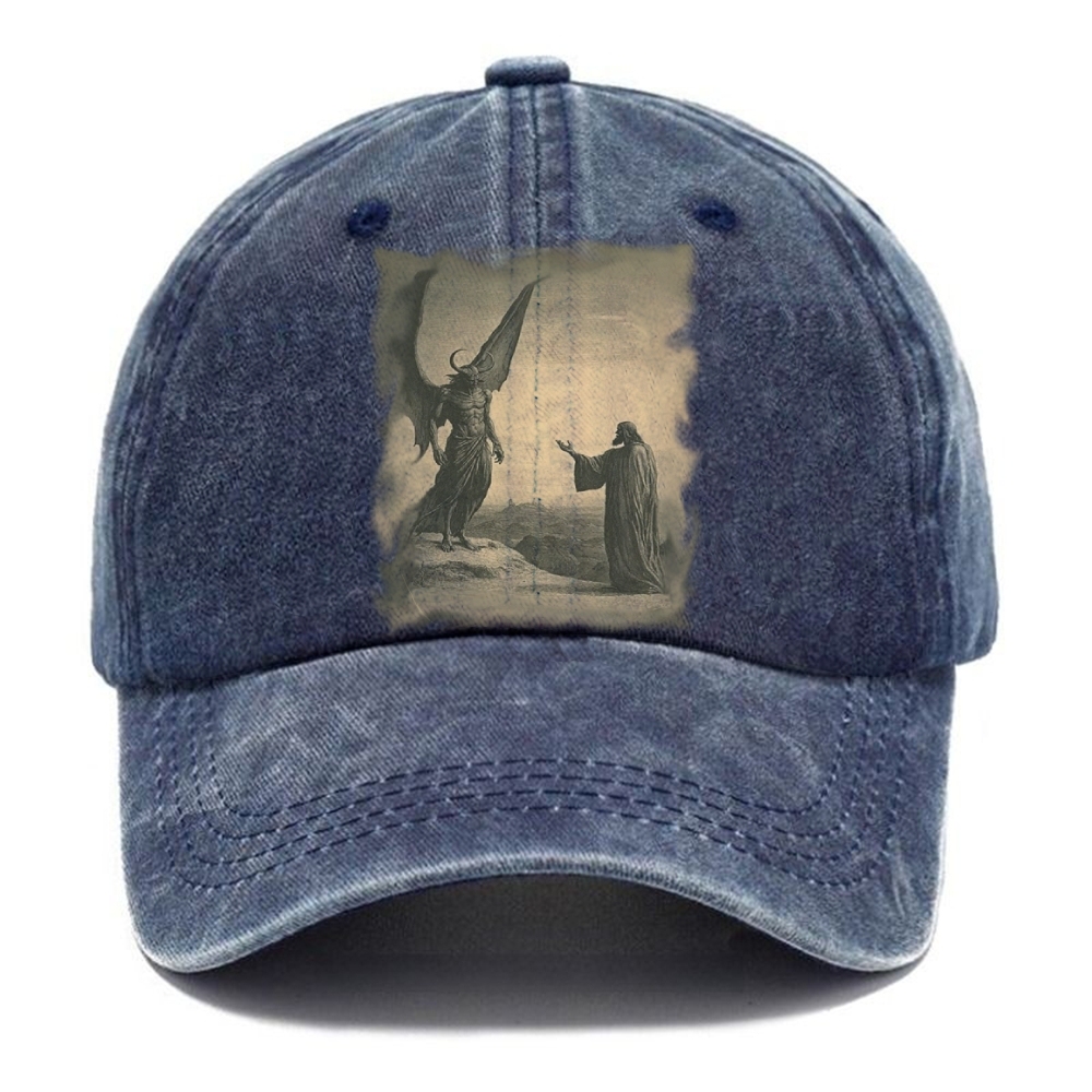 Talking With Jesus Washed Cap