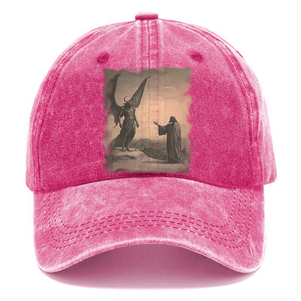 Talking With Jesus Washed Cap