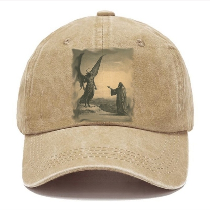 Talking With Jesus Washed Cap