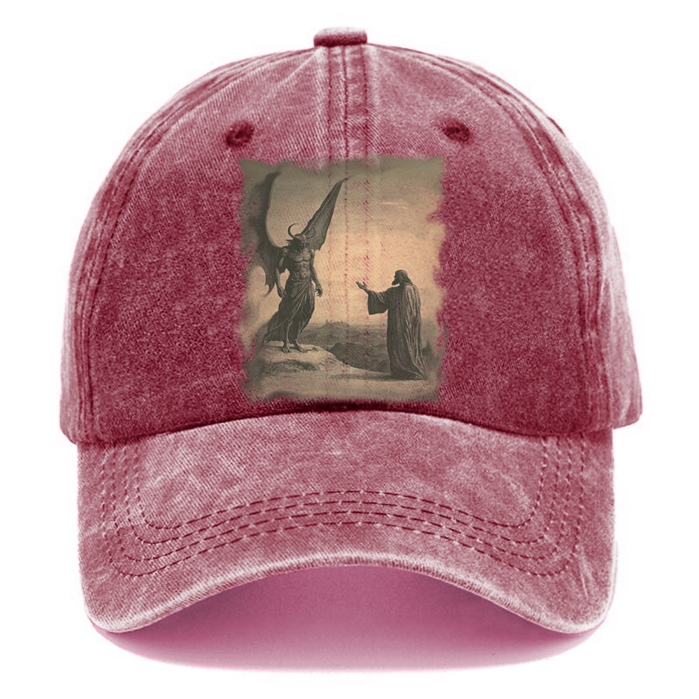 Talking With Jesus Washed Cap