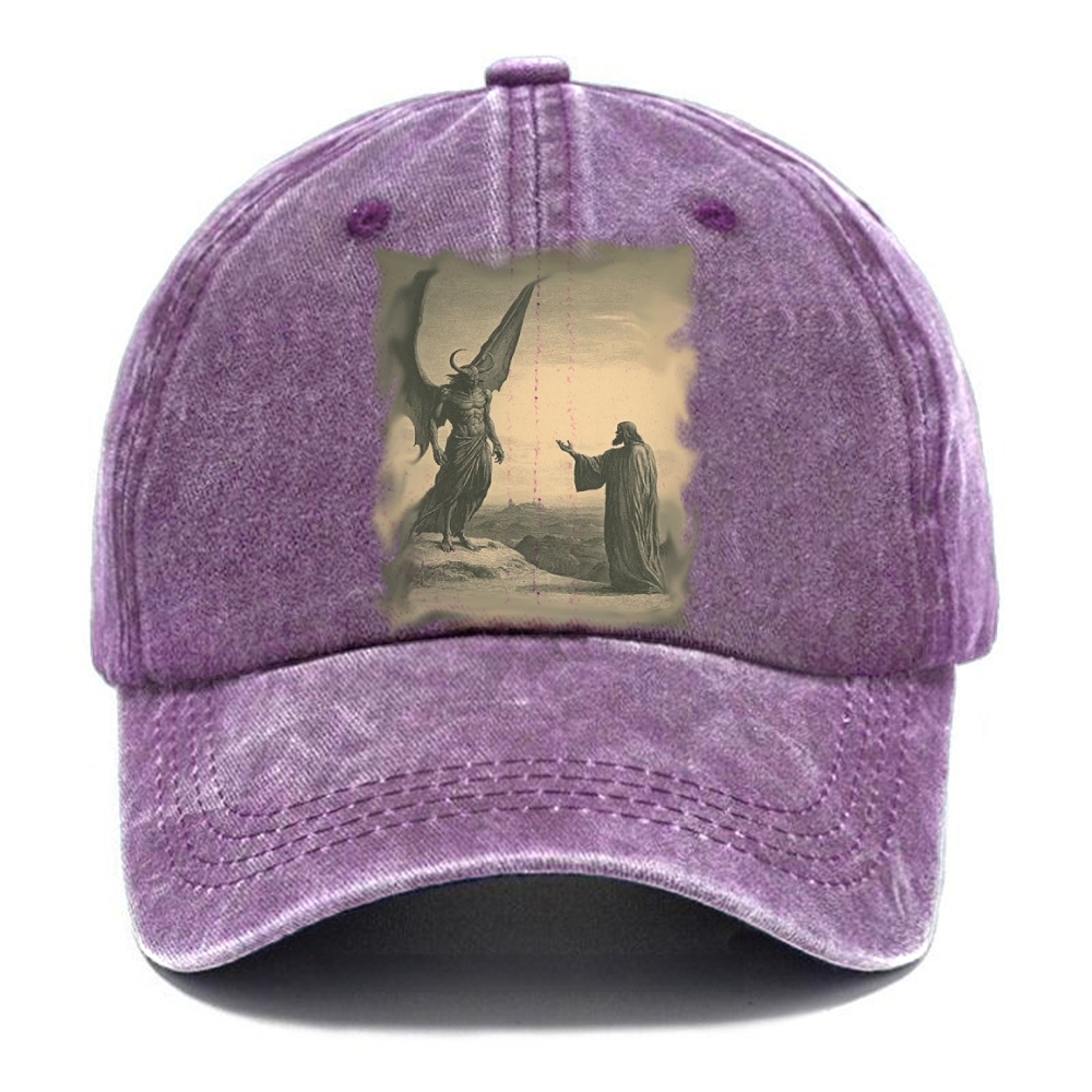 Talking With Jesus Washed Cap