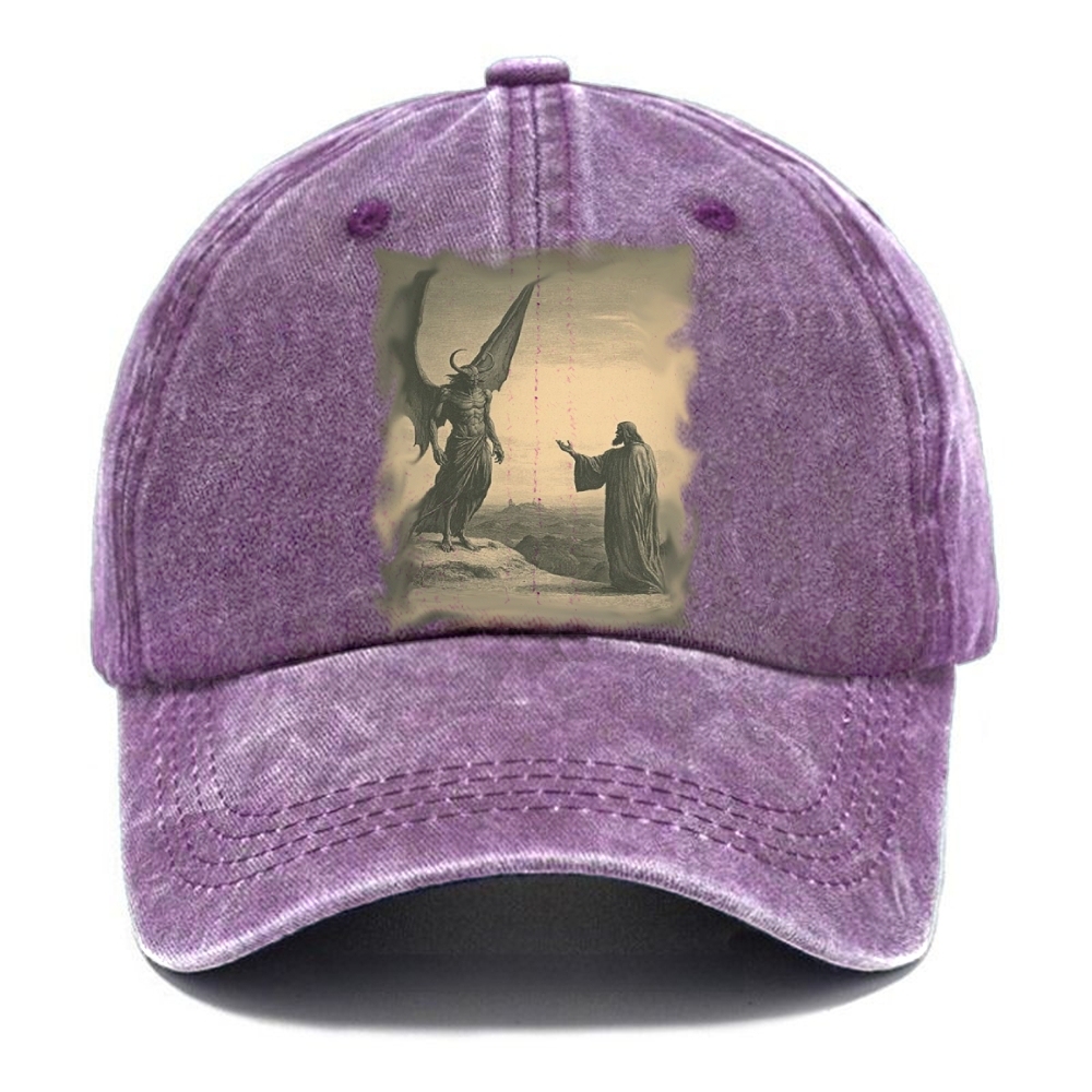 Talking With Jesus Washed Cap