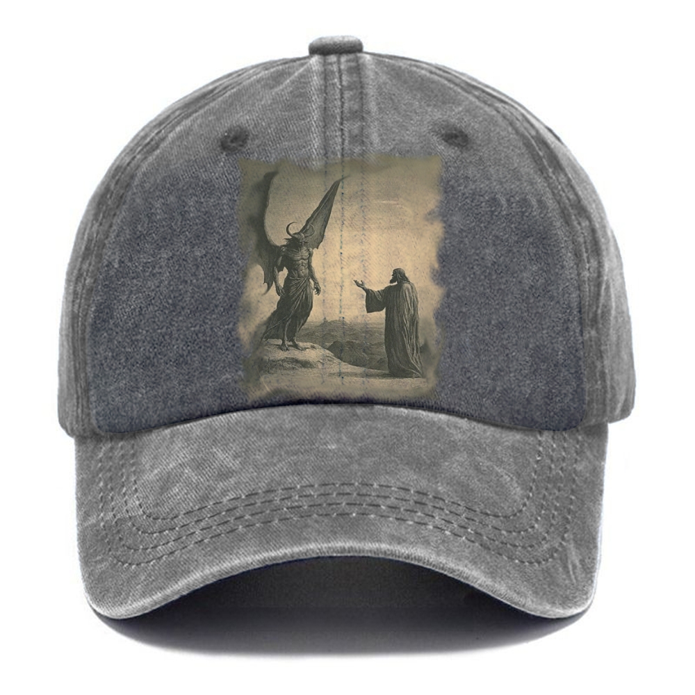 Talking With Jesus Washed Cap