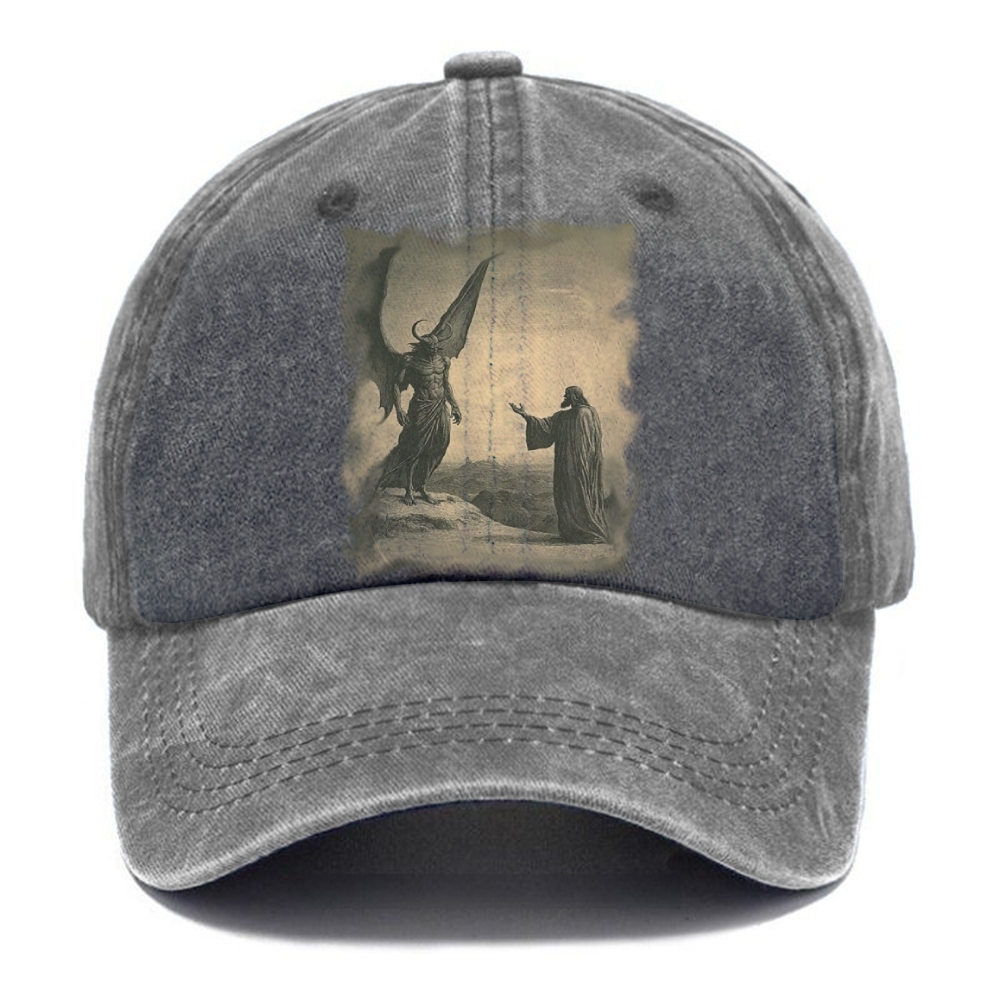 Talking With Jesus Washed Cap