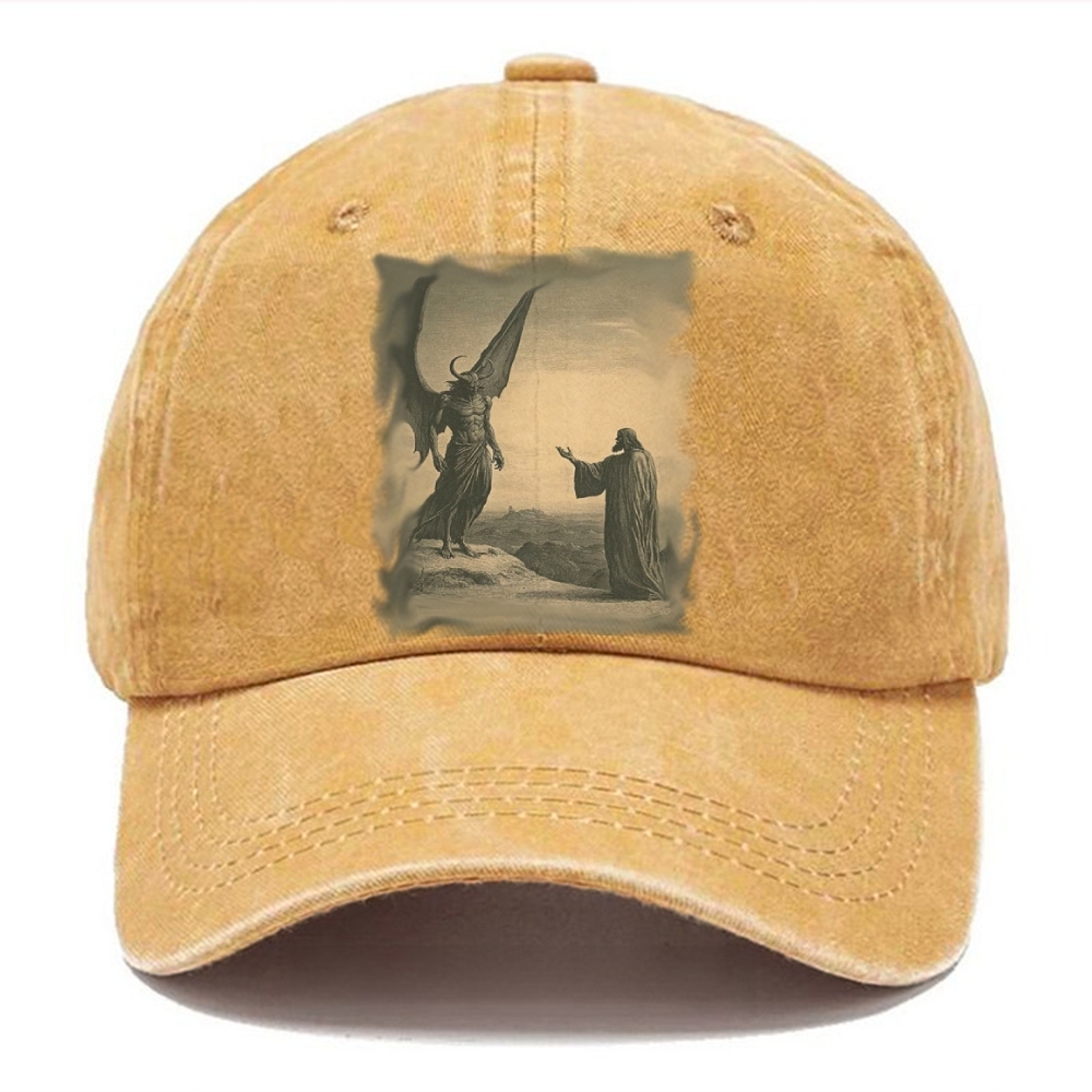 Talking With Jesus Washed Cap