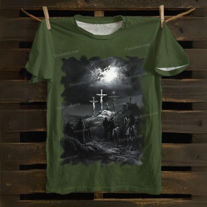 Jesus Atoned For The Sins Of The World Snowflake Vintage Cotton T-Shirt