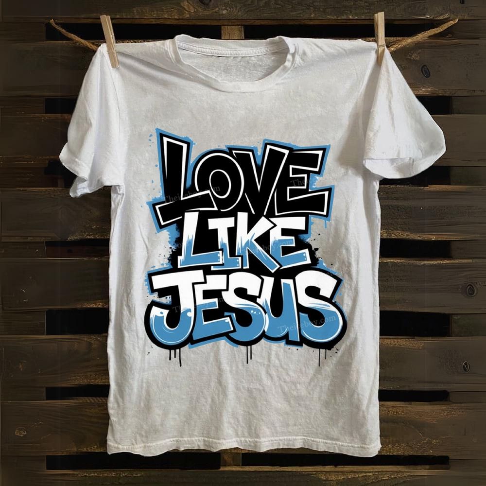 Love Like Jesus Cotton T-shirt