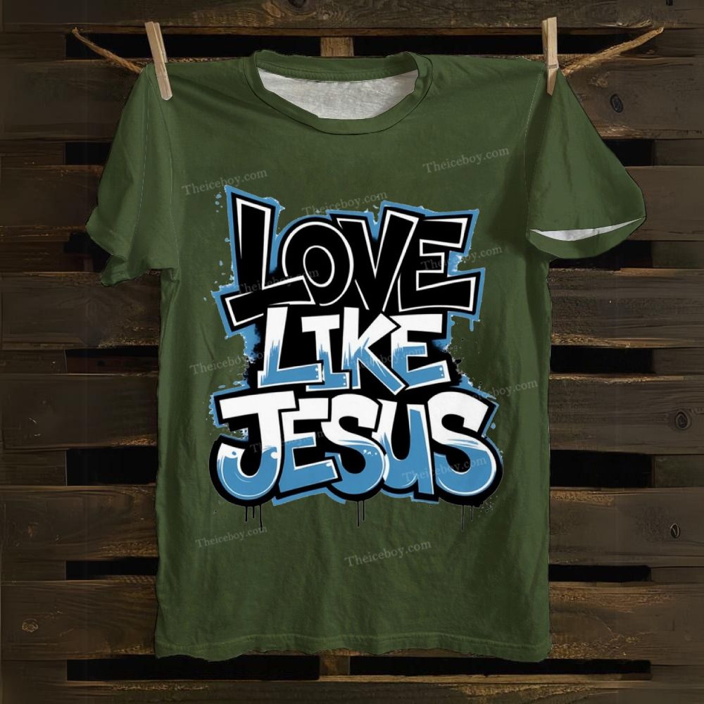 Love Like Jesus Cotton T-shirt