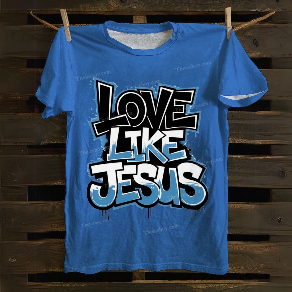 Love Like Jesus Cotton T-shirt