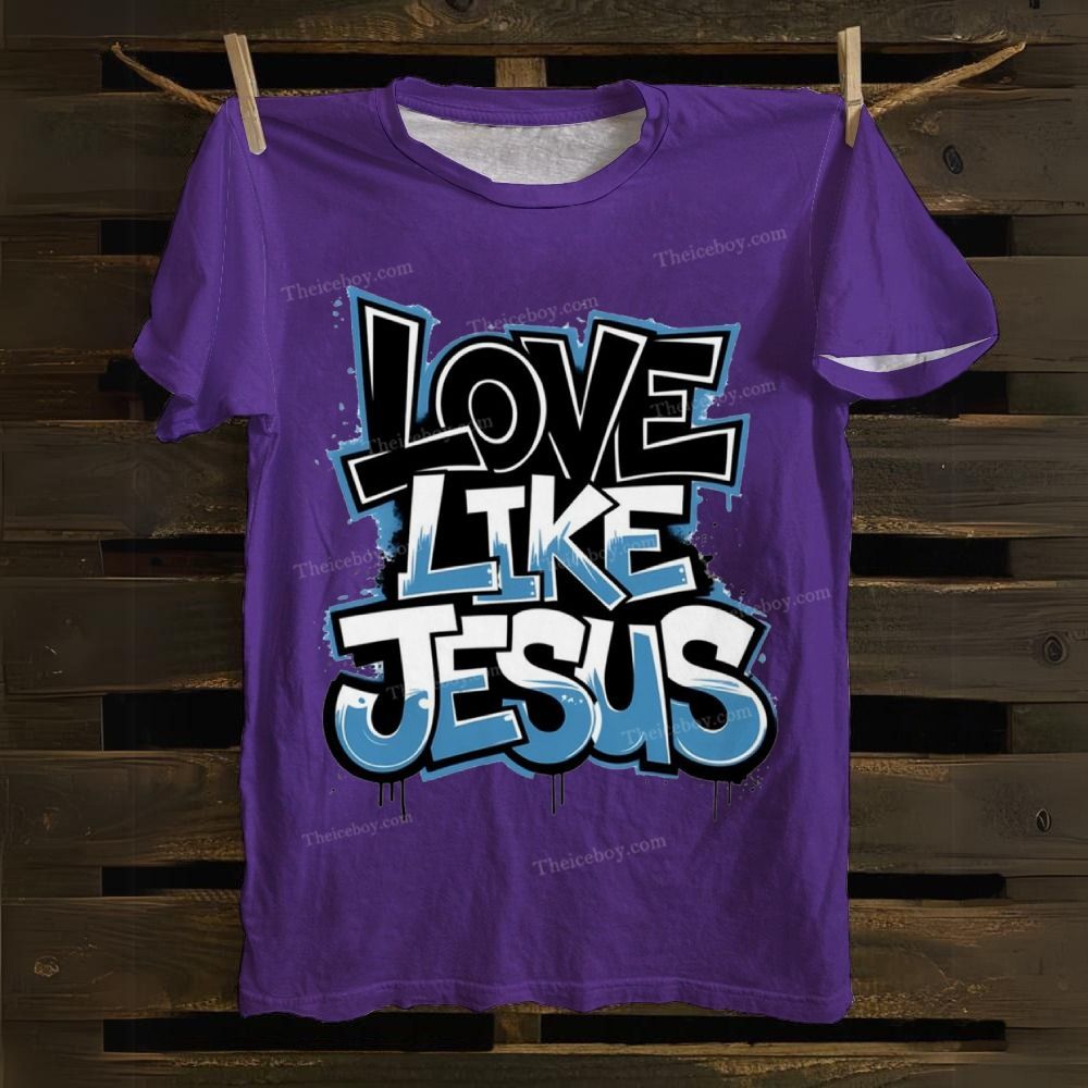 Love Like Jesus Cotton T-shirt