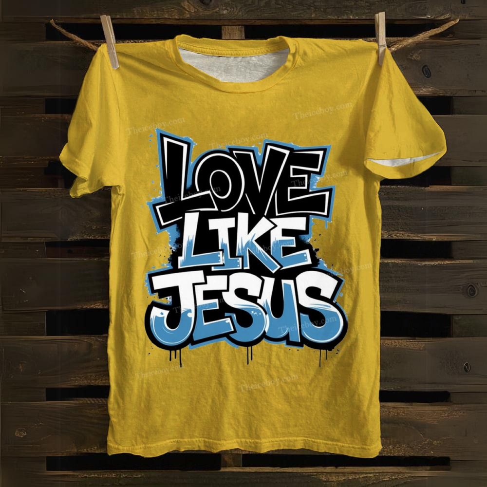 Love Like Jesus Cotton T-shirt