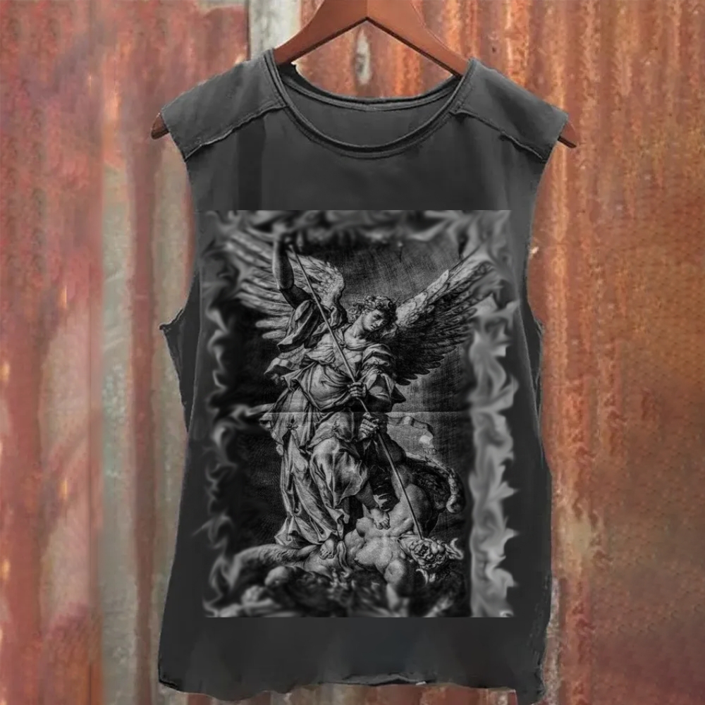 Archangel Michael Defeats Satan Tank Top