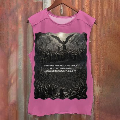 The Soul Is So Precious Vintage Washed Tank Top