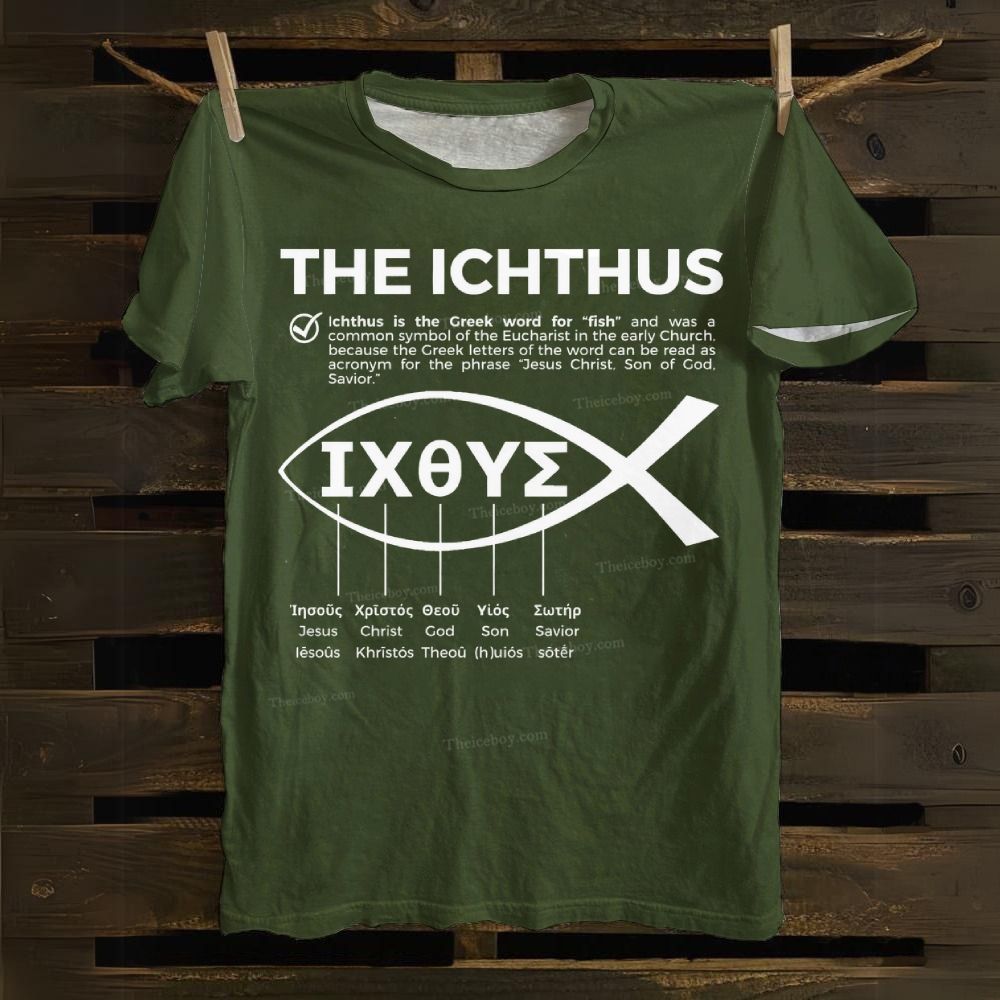 The Ichthus Cotton T-shirt