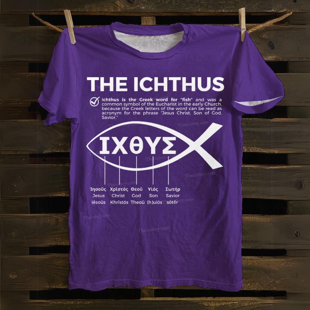 The Ichthus Cotton T-shirt