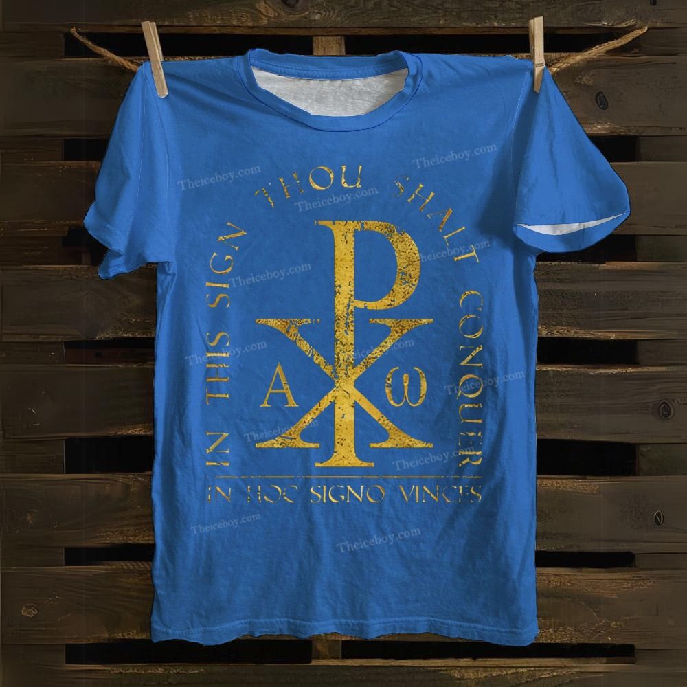 A Ω Cotton T-shirt