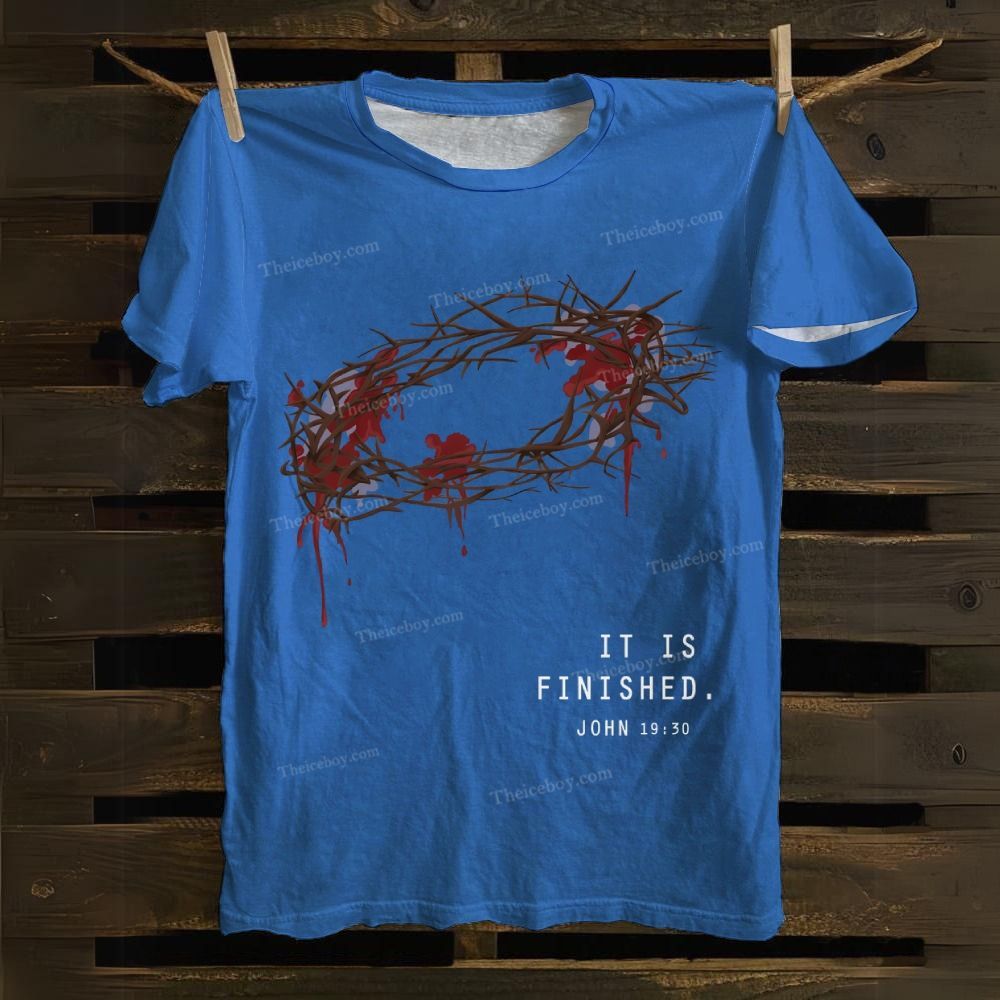 It Is Finished Cotton T-shirt