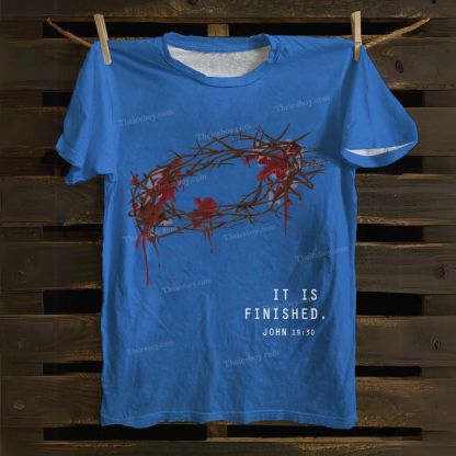 It Is Finished Cotton T-shirt