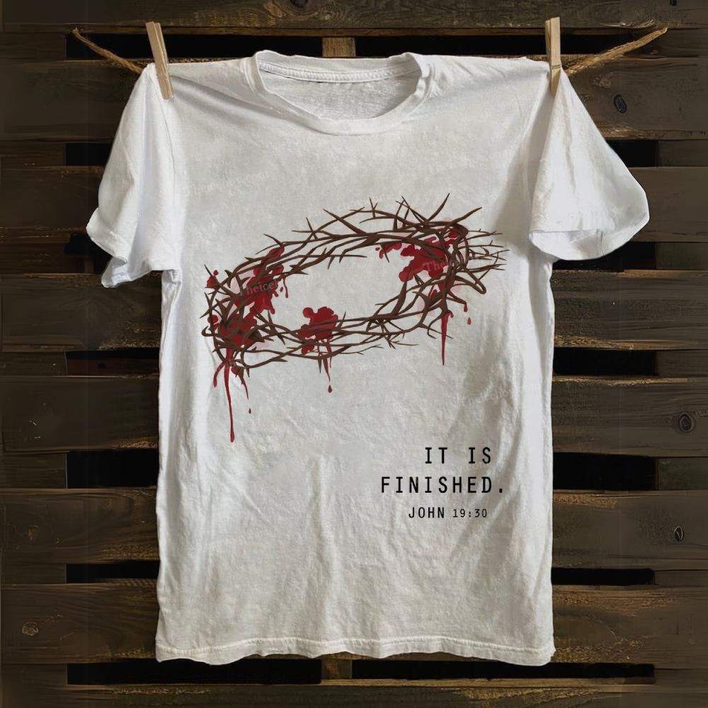 It Is Finished Cotton T-shirt