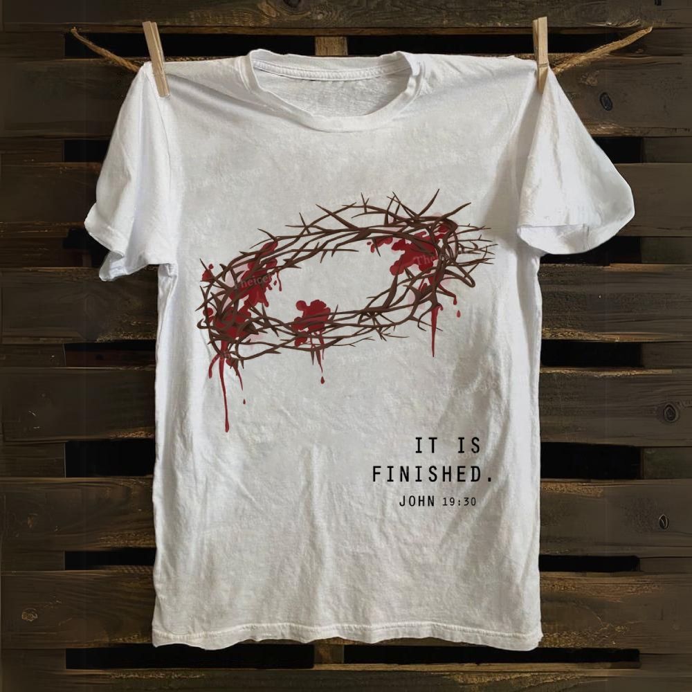 It Is Finished Cotton T-shirt